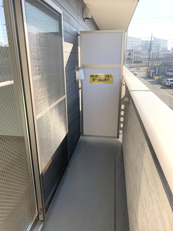 クアトロShoto ベランダ