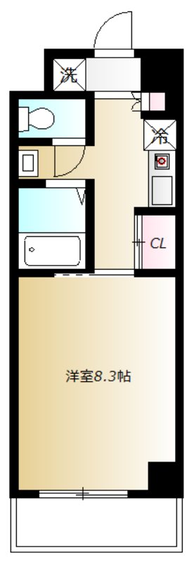 ルナグランデ  604号室 間取り