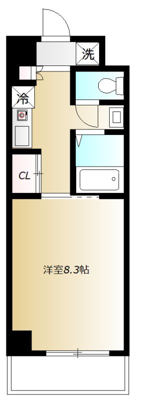 ルナグランデ  301号室 間取り