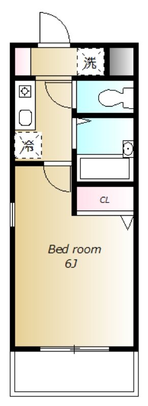 KS FIELD 301号室 間取り