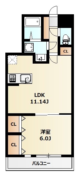 ミリアビタ飯山満Ⅱ 間取り図