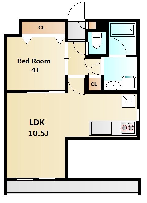 レジデンス高根台 間取り図