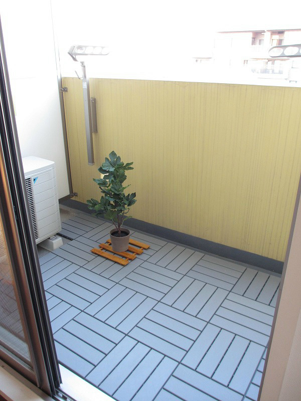 ライラック ベランダ