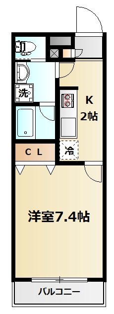 セルリアンパーク根岸 間取り図