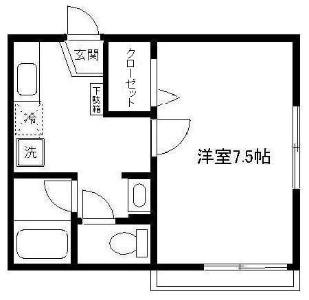 フィオーレ本牧 間取り図