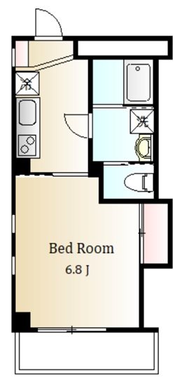 ロイヤル東日暮里1 間取り図