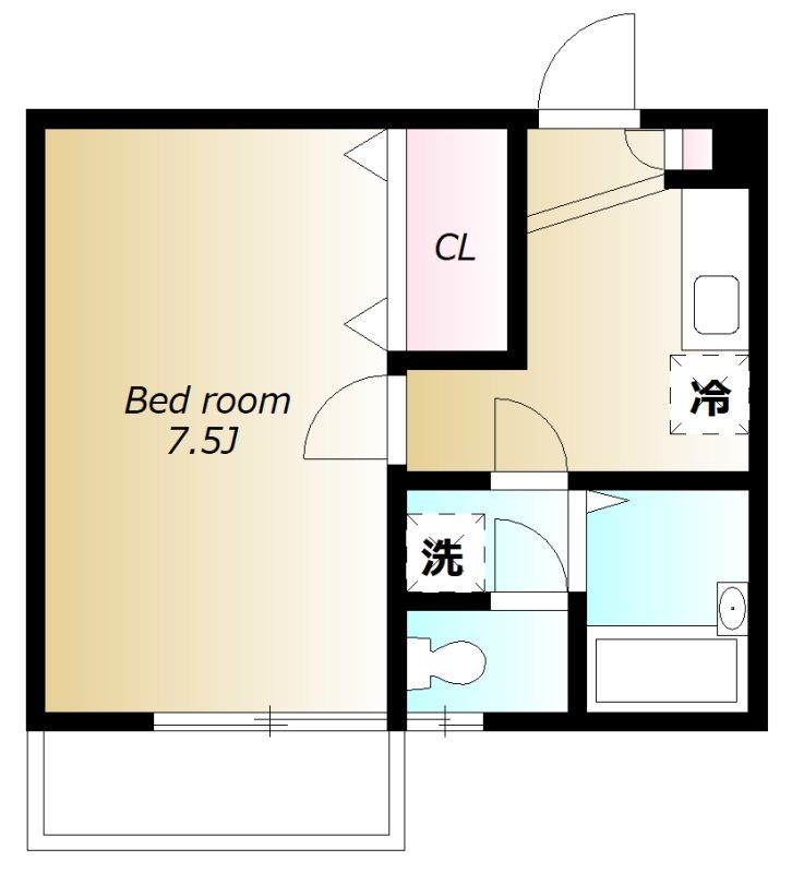 エスポワール船橋 間取り図