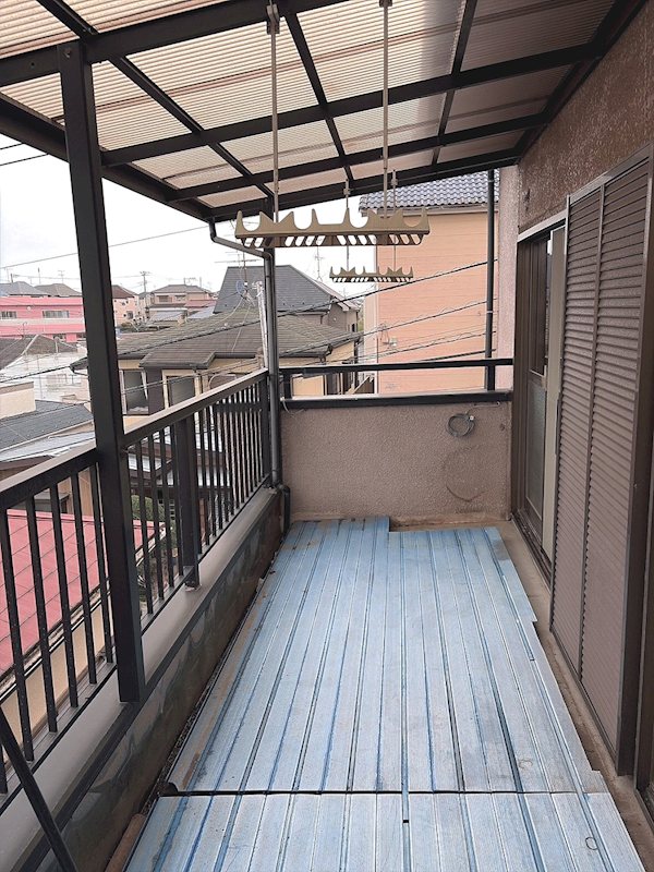 新高根戸建 ベランダ