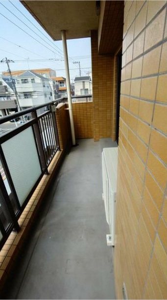 ガーデナコート ベランダ