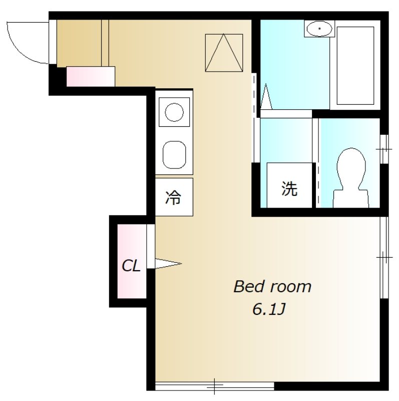 ハレレア小林 間取り図