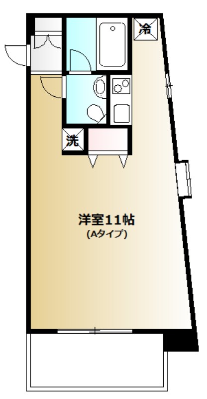 ライラック 801号室 間取り