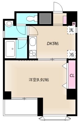 ラスピガドール・小澤 間取り図