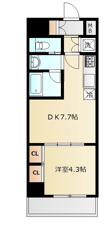 VIDA#037 間取り図
