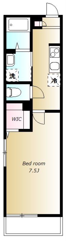 Felicia川崎 間取り図