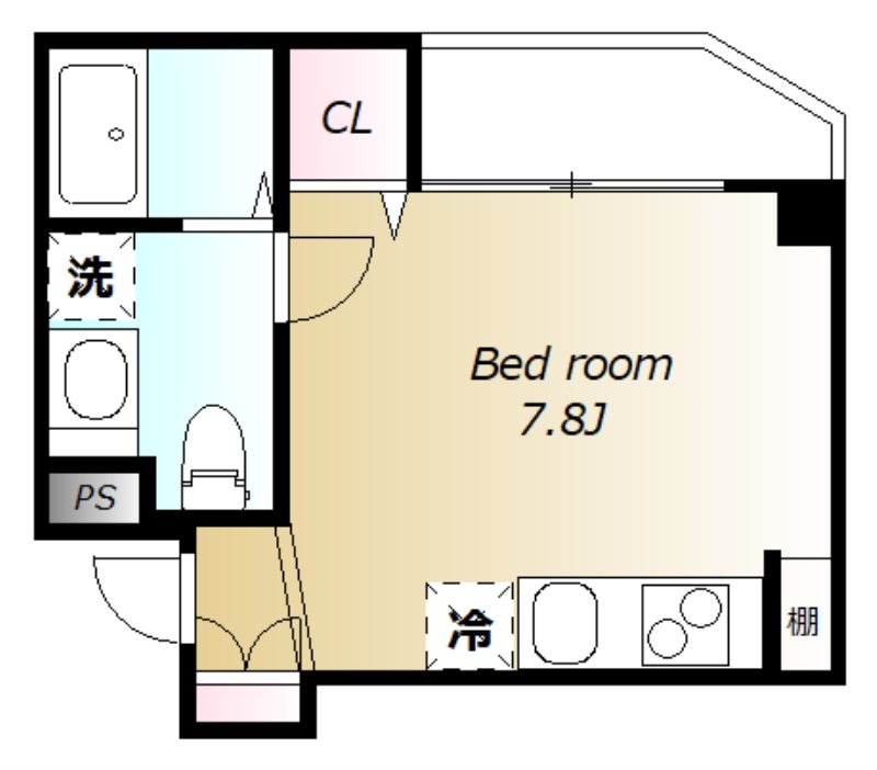 ルクティア富士見台 間取り図