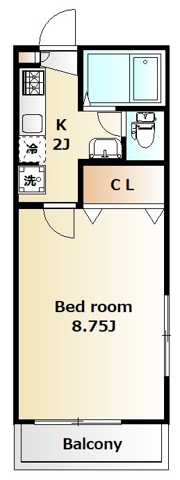 K.MONARCH 間取り図