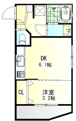 メルヴェーユ津田沼 間取り図
