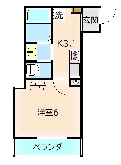 Nグランツ押切 間取り図