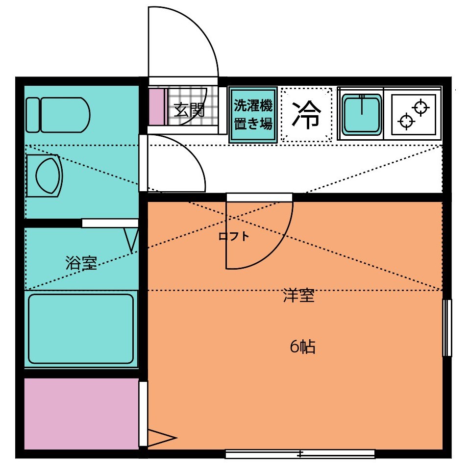 AZALEA茅ヶ崎 間取り図