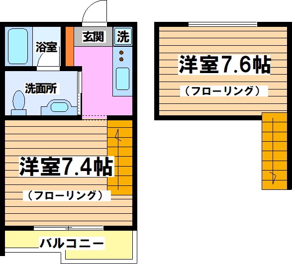 メゾンアズール 間取り