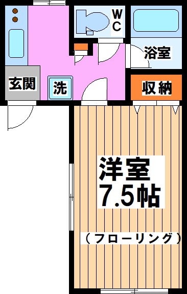 コーポよしざわ2号棟 間取り