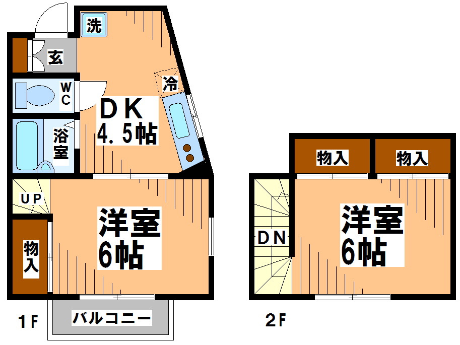 コンフォート御殿山 間取り