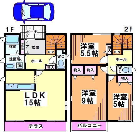 吉祥寺南町3丁目貸家 間取り