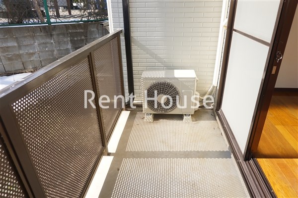 パールハイムB ベランダ