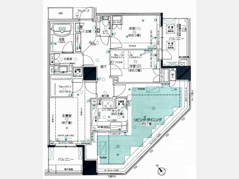 エルヴェ三鷹 間取り