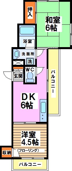 ライフポートヒロセ 間取り図