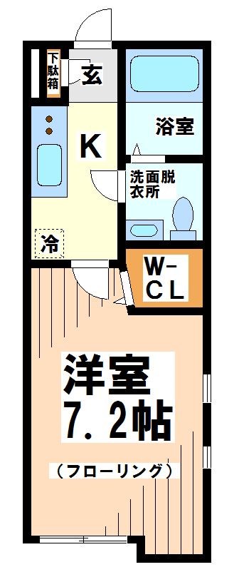 東京都世田谷区松原１丁目 間取り