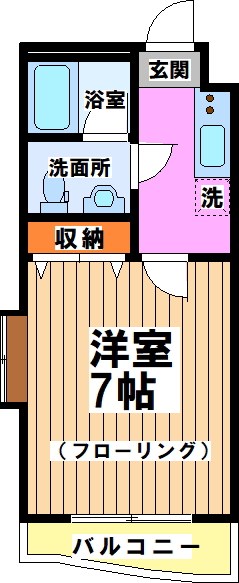 ラ・フローラ武蔵野Ⅶ 間取り