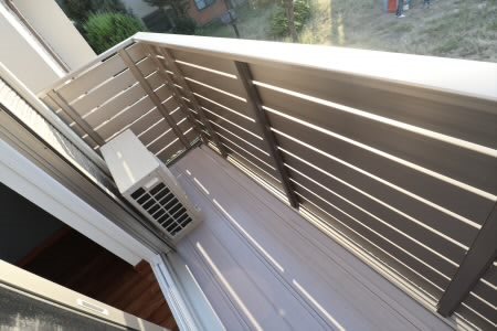 ボヌール ベランダ