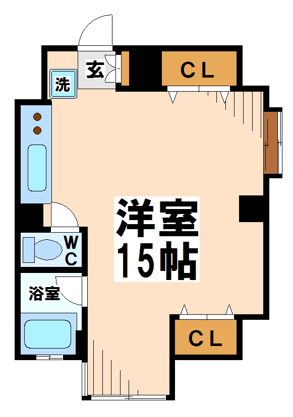 上北沢グリーンコーポ 間取り