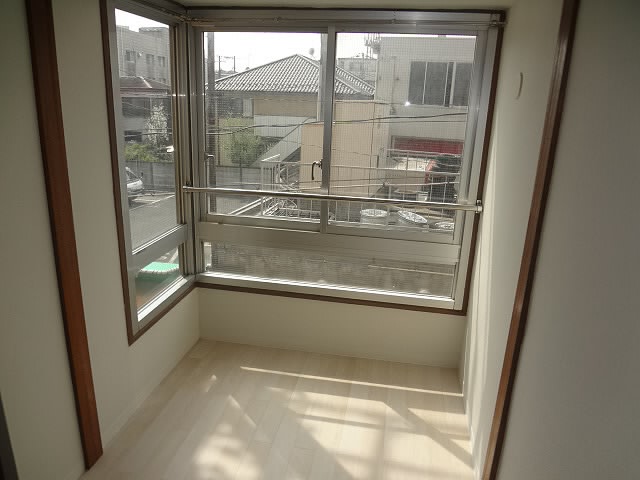 上北沢グリーンコーポ ベランダ