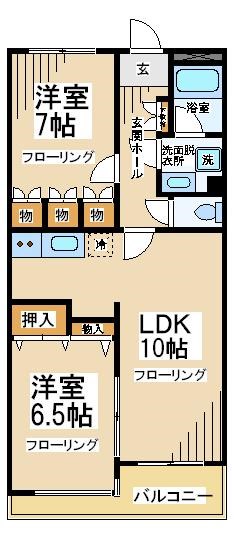 メゾンASO  間取り