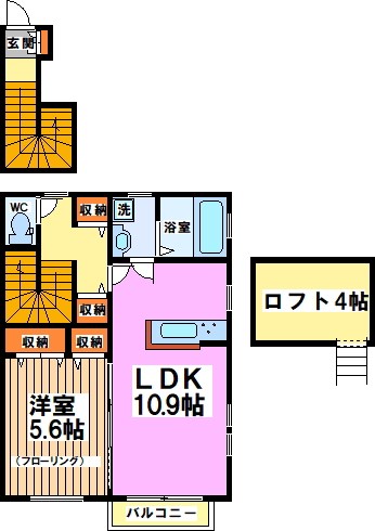 Court Villa 久我山 間取り