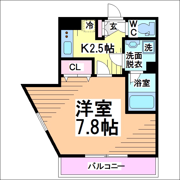 サンレジデンス武蔵野 間取り