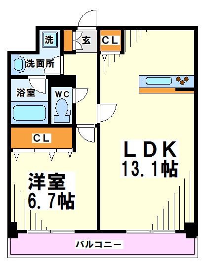 プロスペランド府中 間取り