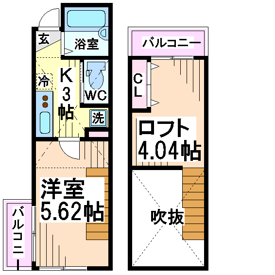 ソワール吉祥寺 間取り