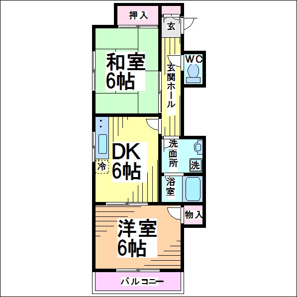 サンハイツ吉祥寺１号館 間取り