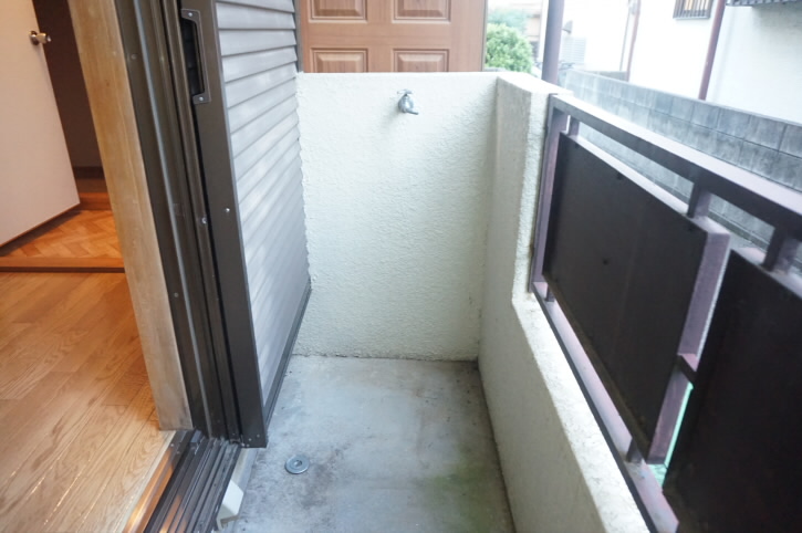 第一清和コーポ  ベランダ