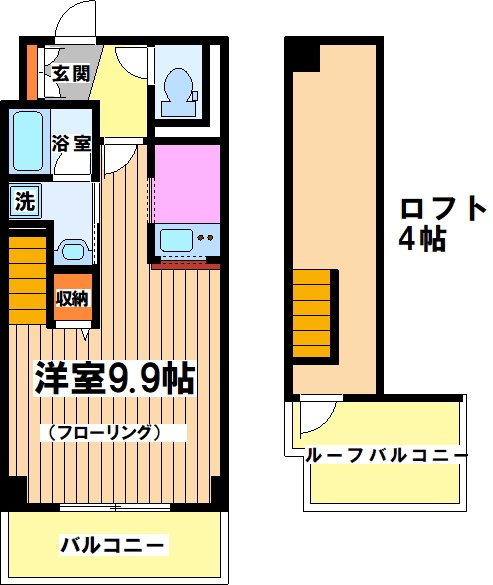 エルフレア武蔵野 間取り