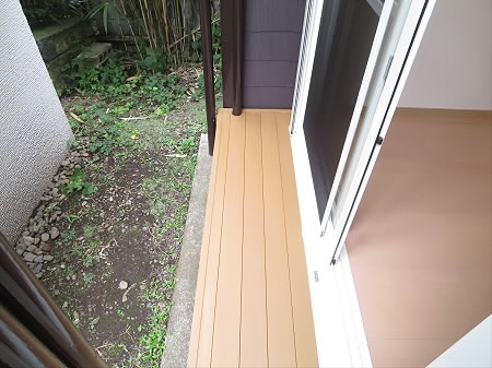 メゾネットＭＫ ベランダ