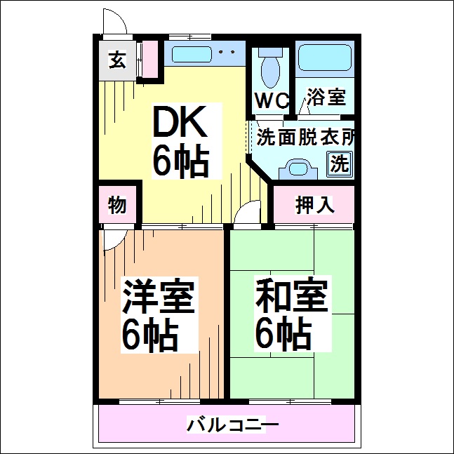 シオン武蔵野 間取り