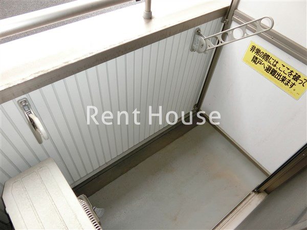 プログレッソ三鷹 ベランダ