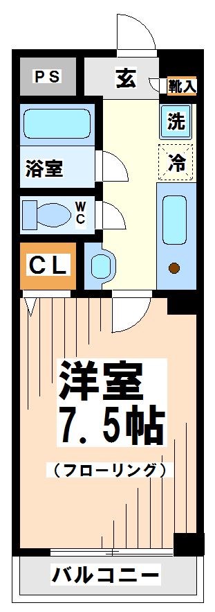 エテルノ明大前  間取り