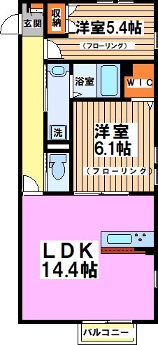 フォレスト城山 間取り