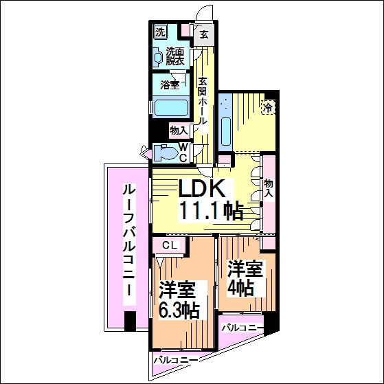 東京都武蔵野市中町１丁目 間取り
