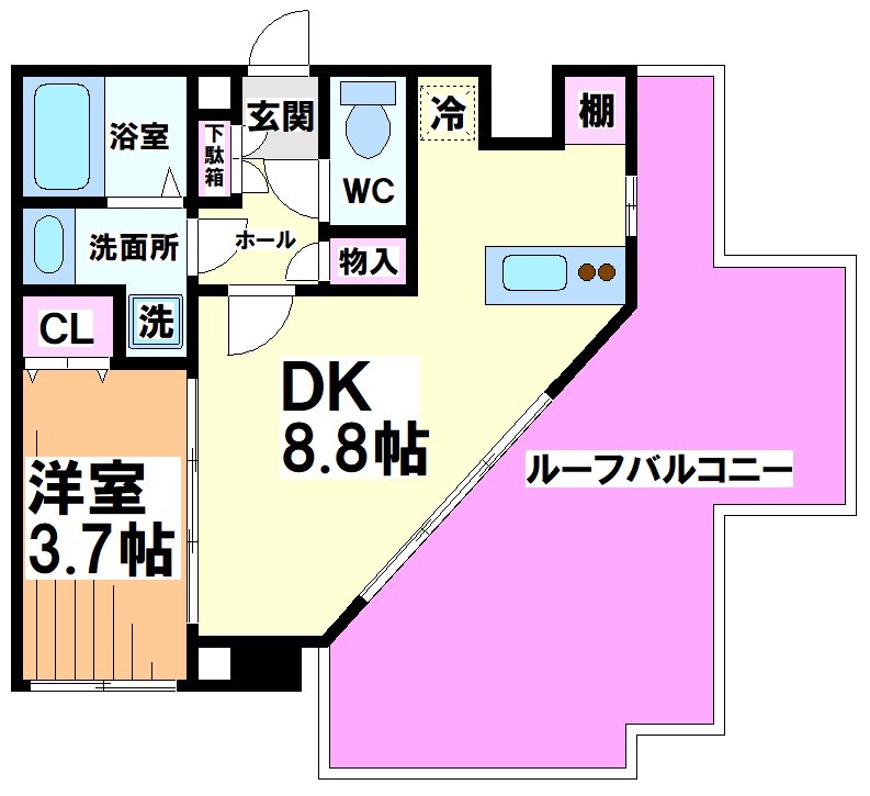 ガーラプレイス八幡山　壱番館 間取り